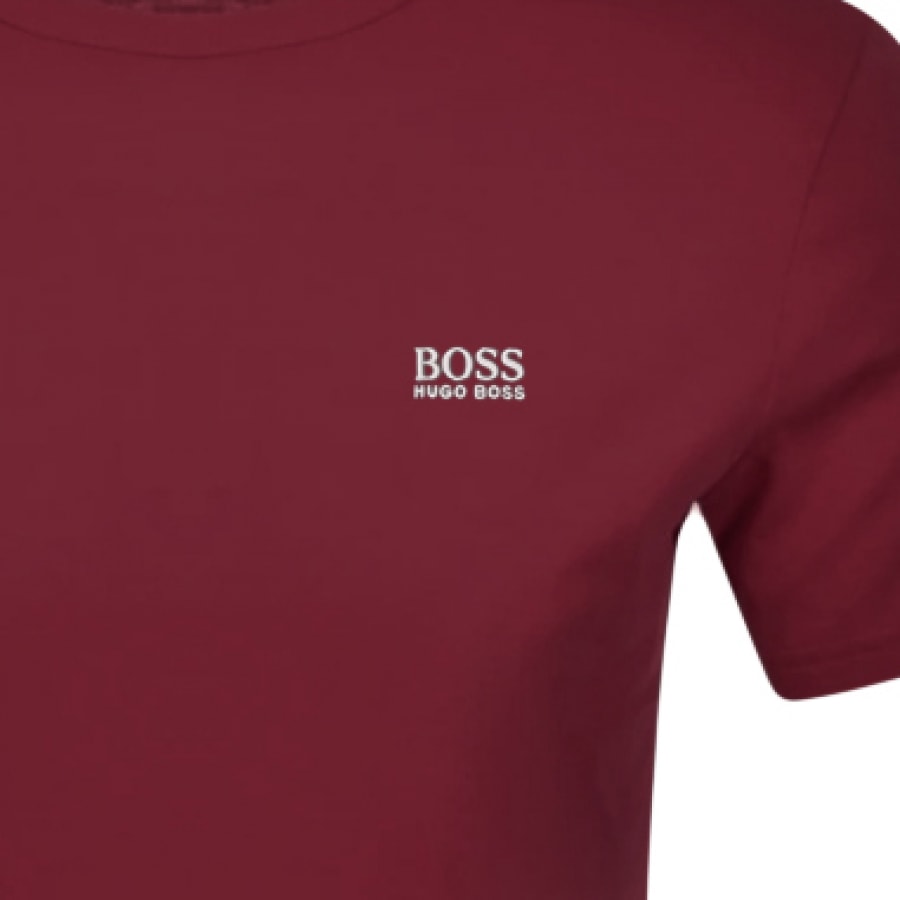 Alternative Image for ProductBOSS Bodywear Crew Neck T Shirt Burgundy3
